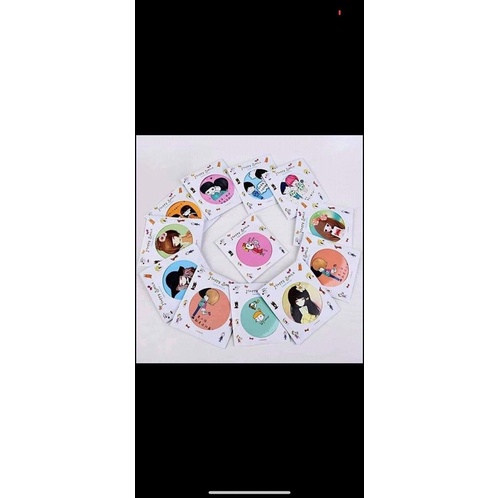 Gương soi mini cầm tay ( Giao ngẫu nhiên màu)