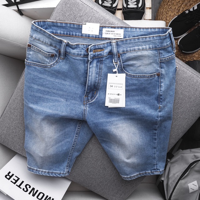 [34-40 size đại]Quần short nam size lớn VNXK - jean co giãn thời trang