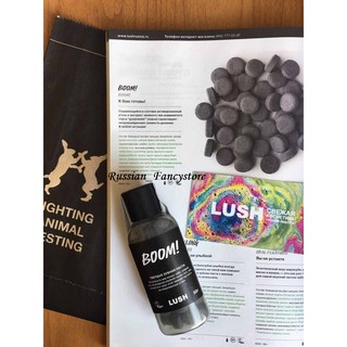 Viên đánh răng làm trắng lush boom