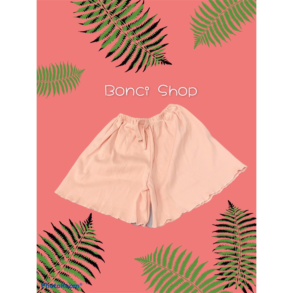 Quần đùi thun nữ mặc nhà hàng trơn không họa tiết siêu xịn bigsale | BigBuy360 - bigbuy360.vn