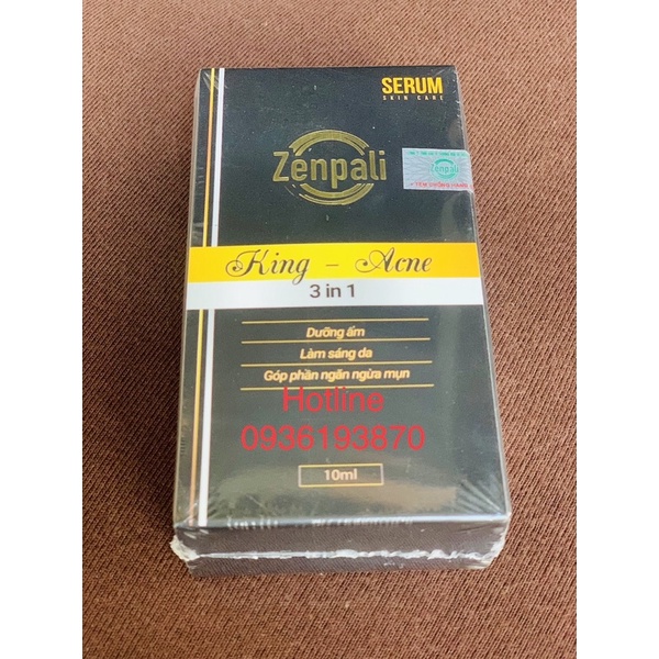 SERUM KING ACNE ZENPALI  [CHÍNH HÃNG] ❤️ KING ACNE VUA XOÁ MỤN