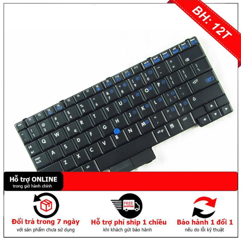 Bàn phím laptop HP Compaq Elitebook 2500 2510P 2530P 451748-001 447789-001 AE0T2U00010 506677-001 PK1303B0200 466105-001