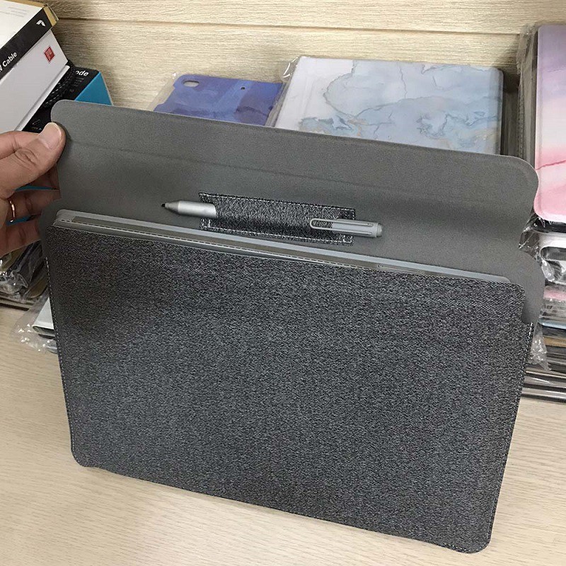 Bao Da PU Cao Cấp Cho Surface Pro và Macbook New 13 Mỏng Nhẹ