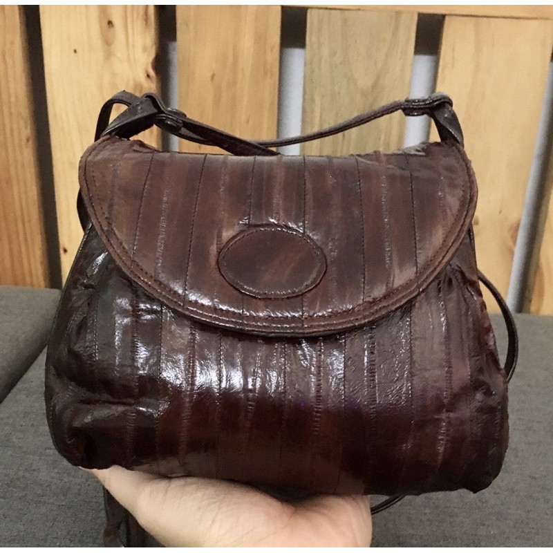 Túi ví da lươn thật