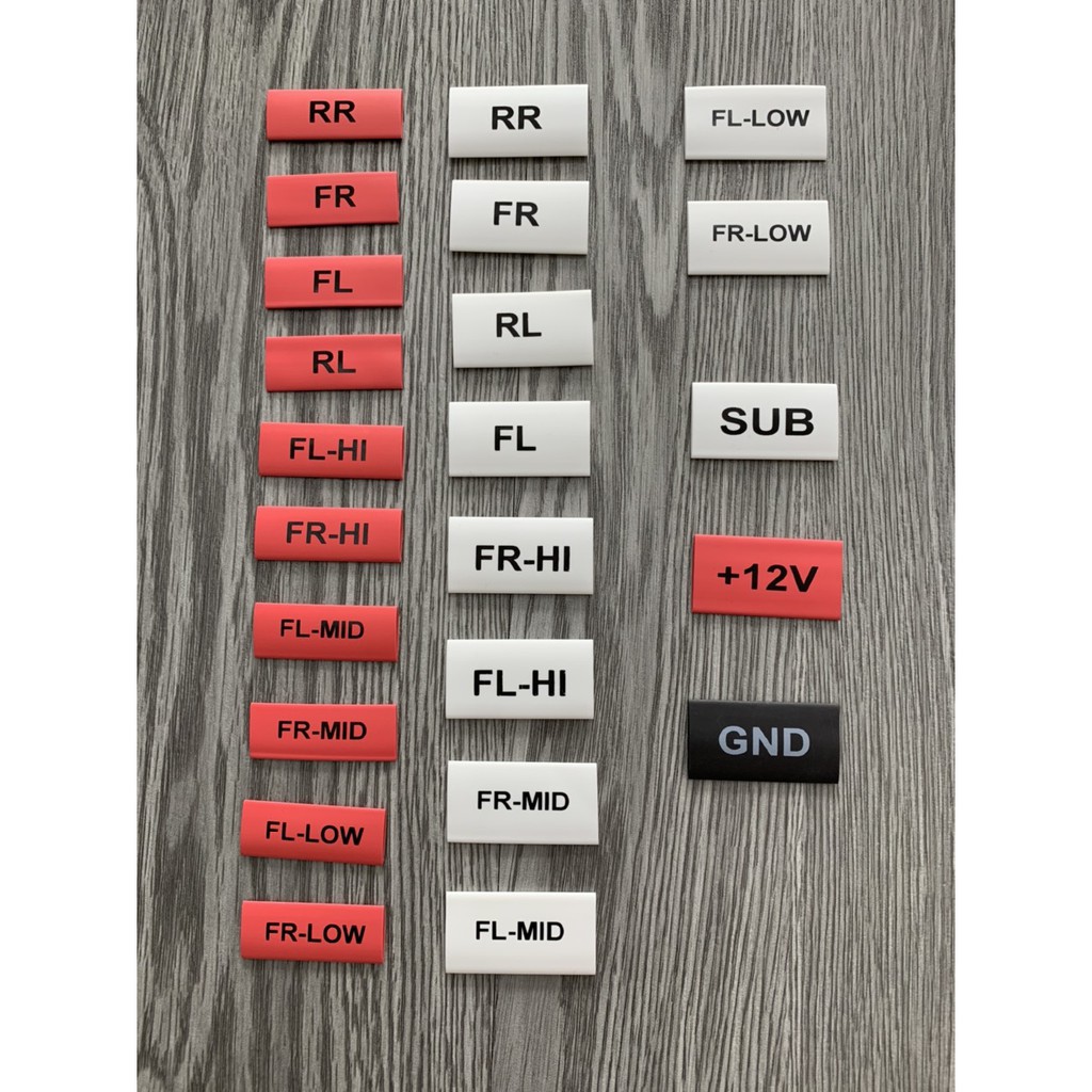 Ống co nhiệt âm thanh ô tô Hi End túi 1900 cái