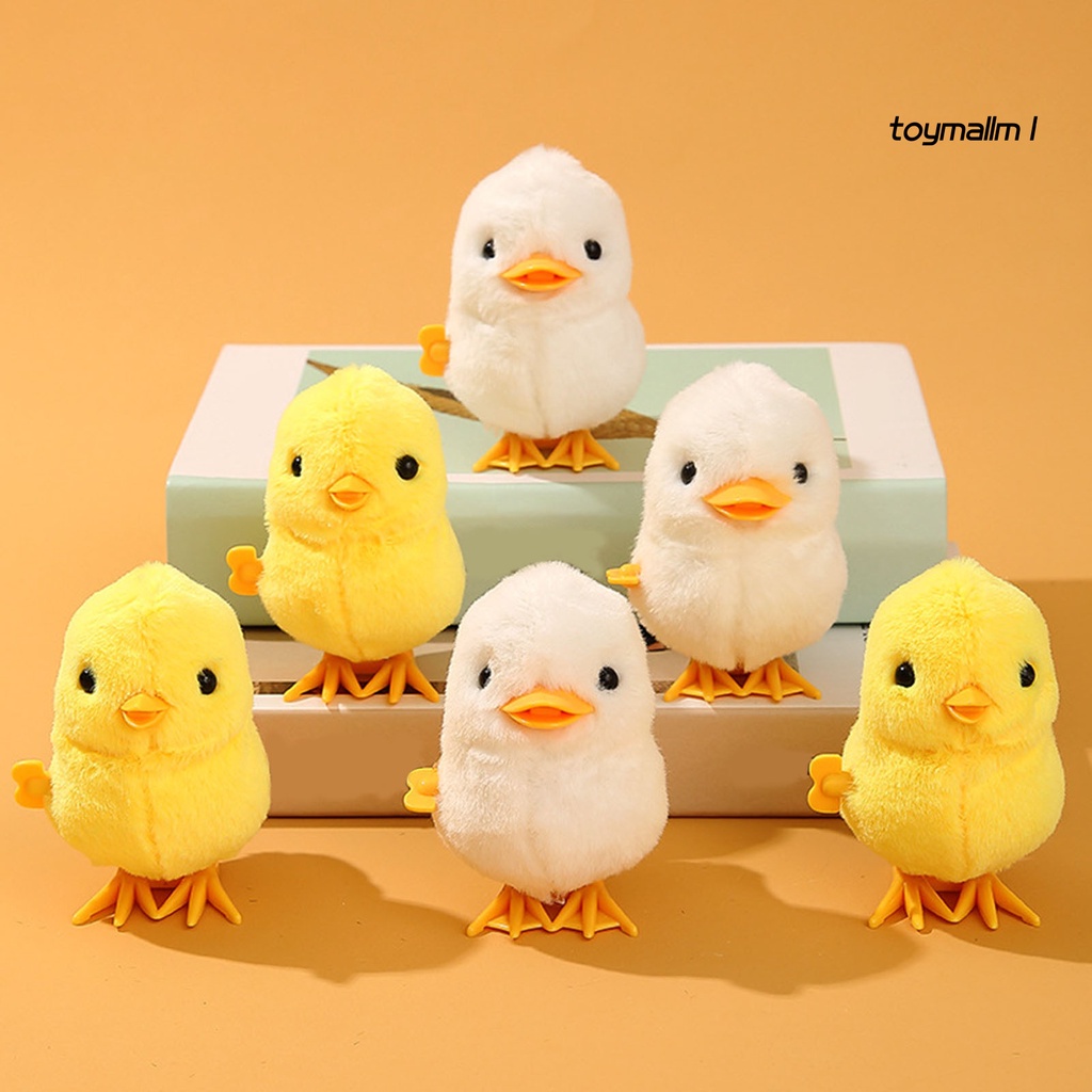 Đồ chơi hình con gà vịt nhảy múa sử dụng dây cót mềm mại