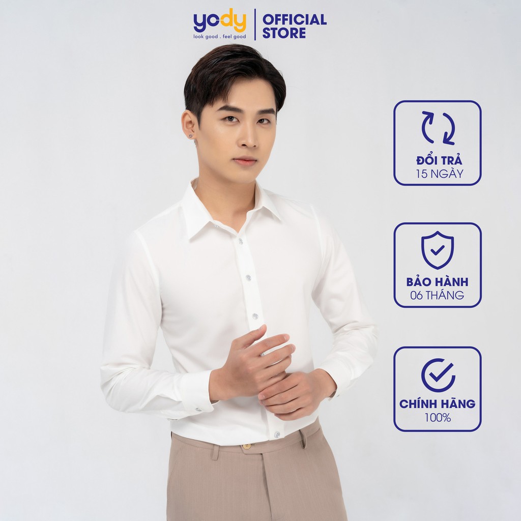 Áo Sơ Mi Nam Yody Cổ Đức Chống Nhăn Việt Nam SPM3399 | BigBuy360 - bigbuy360.vn