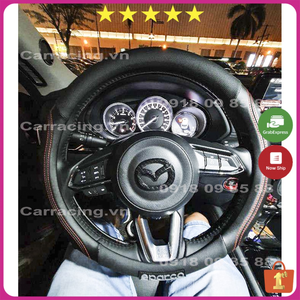 Bọc Vô Lăng Ô Tô CARRACING Chính Hãng Sparco - Kiểu Dáng Thể Thao - Cảm Giác Lái Rất Sướng | BigBuy360 - bigbuy360.vn