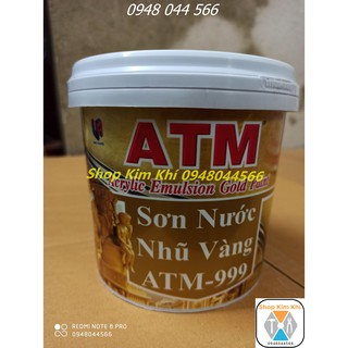 Sơn nước nhũ vàng ATM 999 (980g) Thái Lan