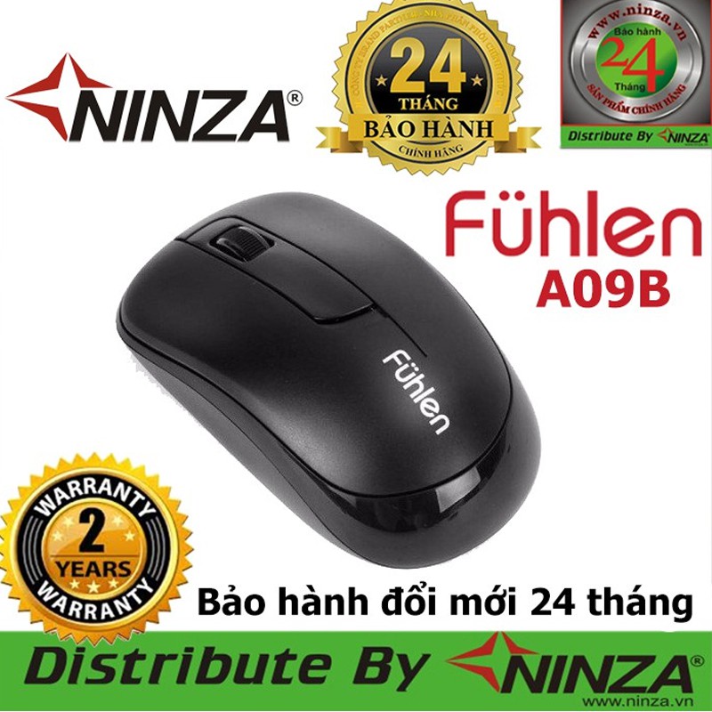 [Mã ELFLASH5 giảm 20K đơn 50K] Chuột không dây fuhlen A09 chính hãng