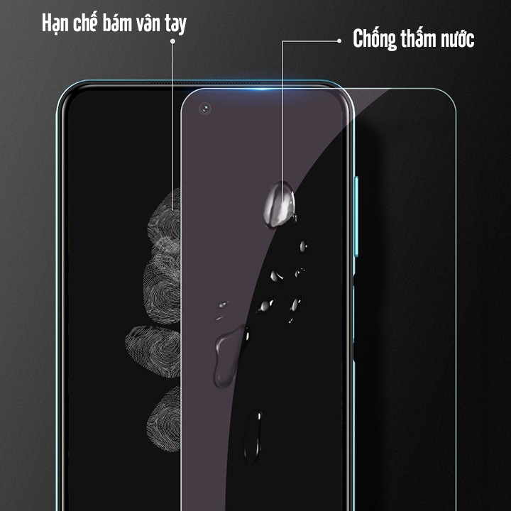Kính cường lực cho Xiaomi Redmi Note 9S - Note 9 Pro trong suốt Nillkin H+Pro
