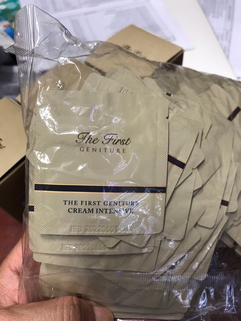 Combo 10 gói kem tái sinh The First Geniture Cream Intensive Ohui