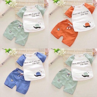 [THANH LÝ LỖ] COMBO 4 BỘ CỘC COTTON BÉ TRAI/BÉ GẢI