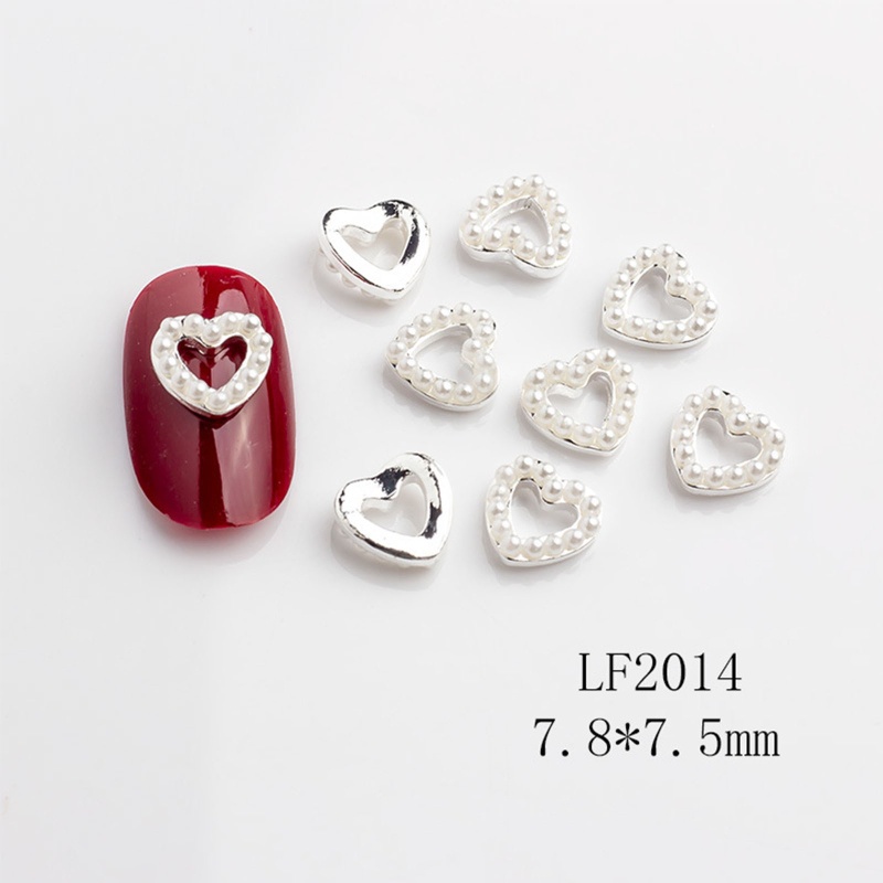 Hộp Hạt Pha Lê Trong Suốt Trang Trí Móng Tay