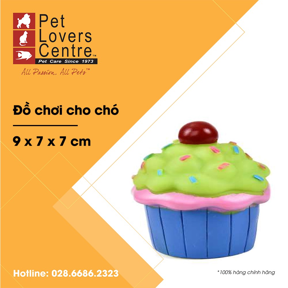 Đồ chơi cho chó TRUSTIE  LATEX TOY - CUPCAKE (GREEN)