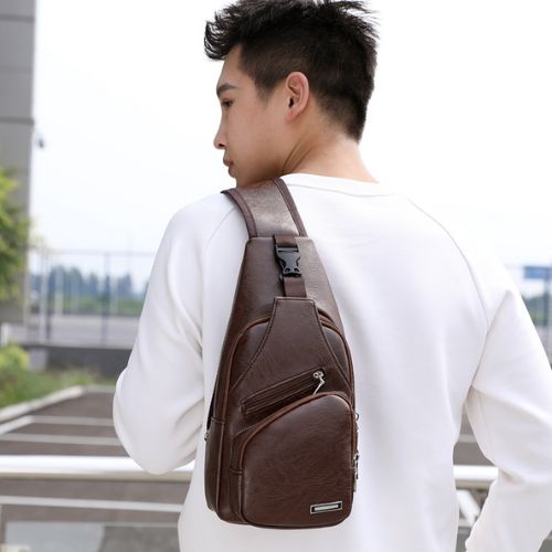 Túi Xách Da Nam Đeo Chéo Đi Chơi Du Lịch Nhiều Ngăn Thời Trang Cao Cấp Giá Rẻ