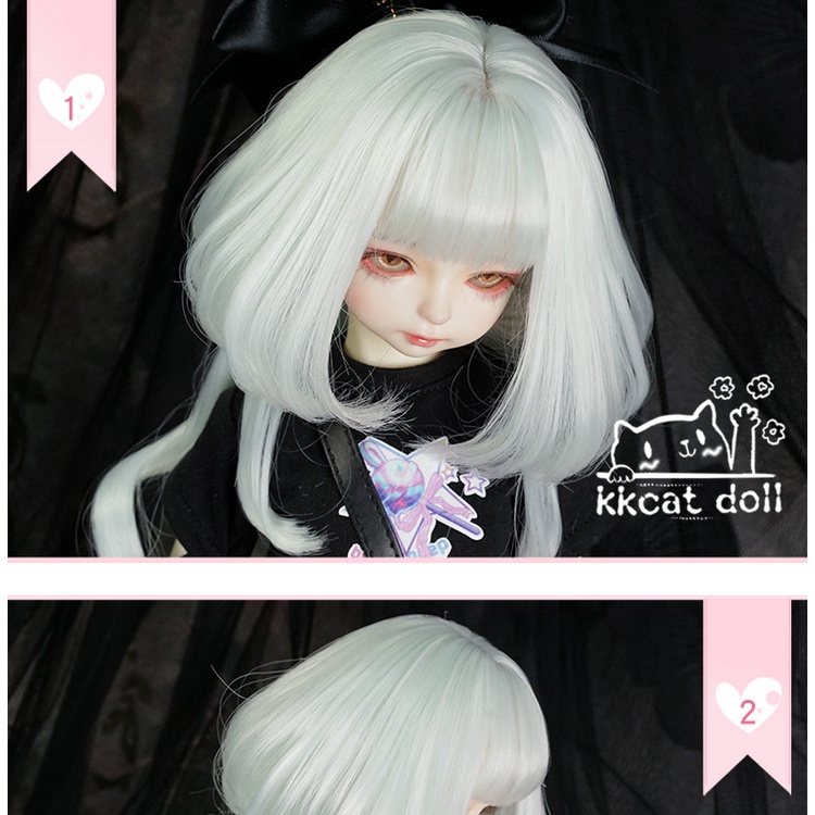 Đầu Búp Bê DW009 BJD sd Tóc Bé 1 / 3 1 / 6 inch