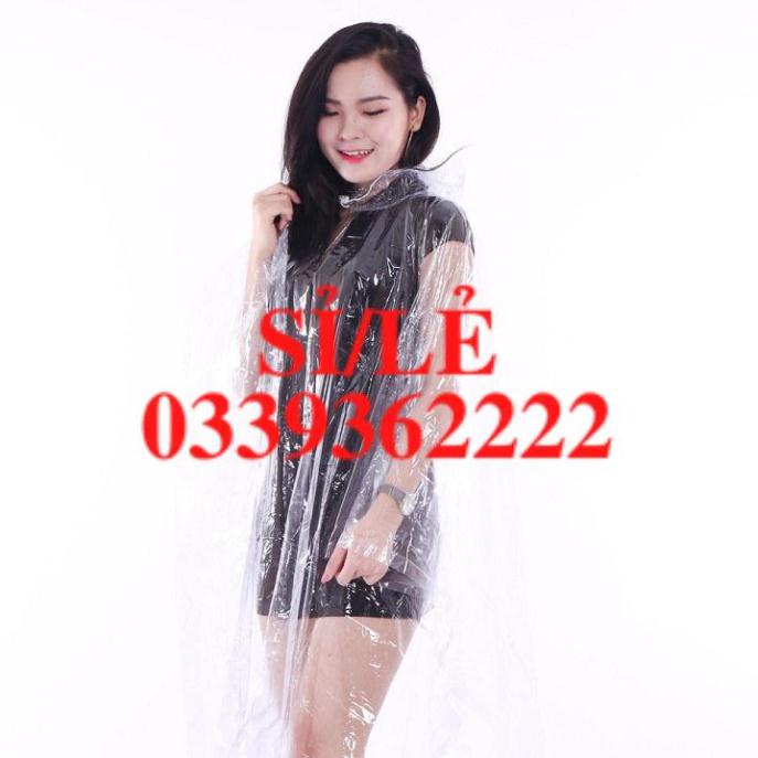 [ COCOLOVE ] Áo mưa vi sinh có khẩu trang 1 đầu loại tốt  HAIANHSHOP