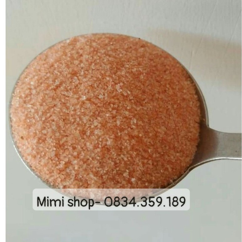 Muối hồng Himalaya hạt mịn làm sữa, nấu ăn 100g- 500g