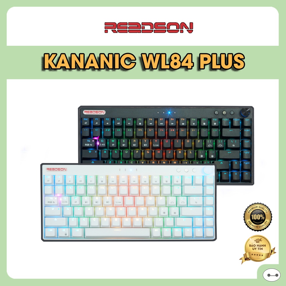 Mua BÀN PHÍM CƠ KANANIC READSON WL84 PLUS BLUTOOTH LED RGB giá rẻ nhất ...