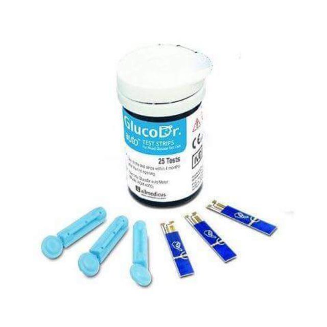 Que thử Glucose - Phụ kiện của máy đo đường huyết Rossmax ET322 (25 que)