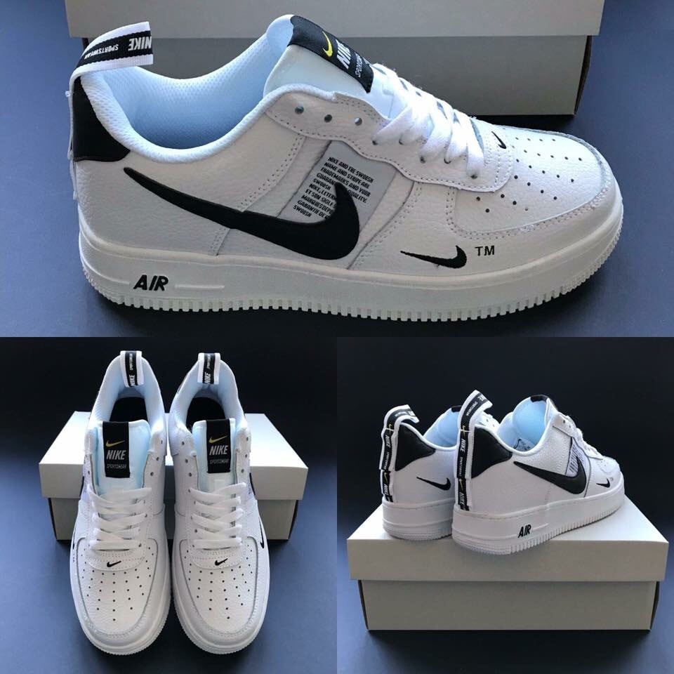 >ẢNH THẬT-HÀNG THẬT< Giày sneaker AF trắng đen nam nữ HỖ TRỢ ĐỔI TRẢ TRONG 15 NGÀY ! - HỔ TRỢ ĐỔI TRẢ TRONG 7 NGÀY