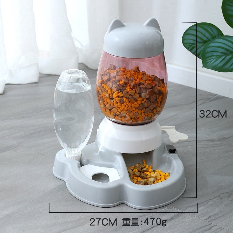 Bộ dụng cụ ăn uống tự động cho cún mèo