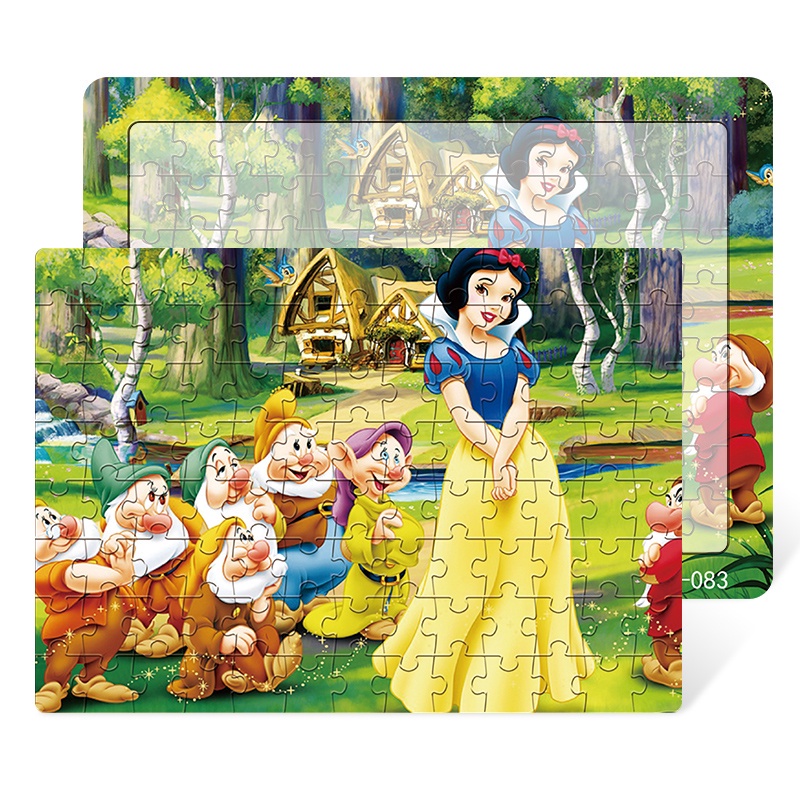 Bộ 104-89 Miếng Đồ Chơi Xếp Hình Hoạt Hình Cho Bé