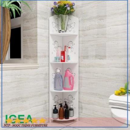 🍀 Kệ góc nhà tắm 4 tầng họa tiết đáng yêu (NTF230 +NTF231) | BigBuy360 - bigbuy360.vn