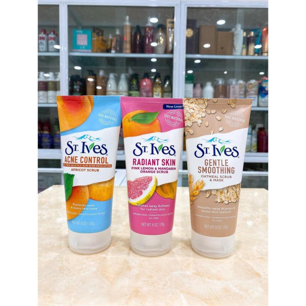 [SALE SẬP SÀN] [Amarican-170G]Sữa Rửa Mặt Tẩy Tế Bào Chết St.Ives - Sữa Rửa Mặt Ngăn Ngừa Mụn FREESHIP TOÀN QUỐC | BigBuy360 - bigbuy360.vn