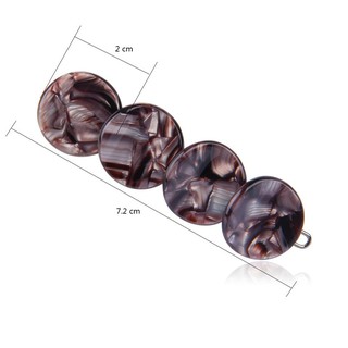 Kẹp tóc mái kiểu xà cừ