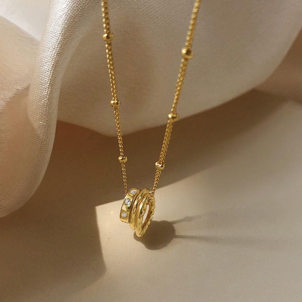 AROMA Vòng cổ Choker Ba Vòng Thời Trang Dành Cho Nữ