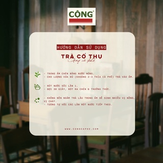 Trà xanh cổ thụ Cộng Cà Phê 220 gram