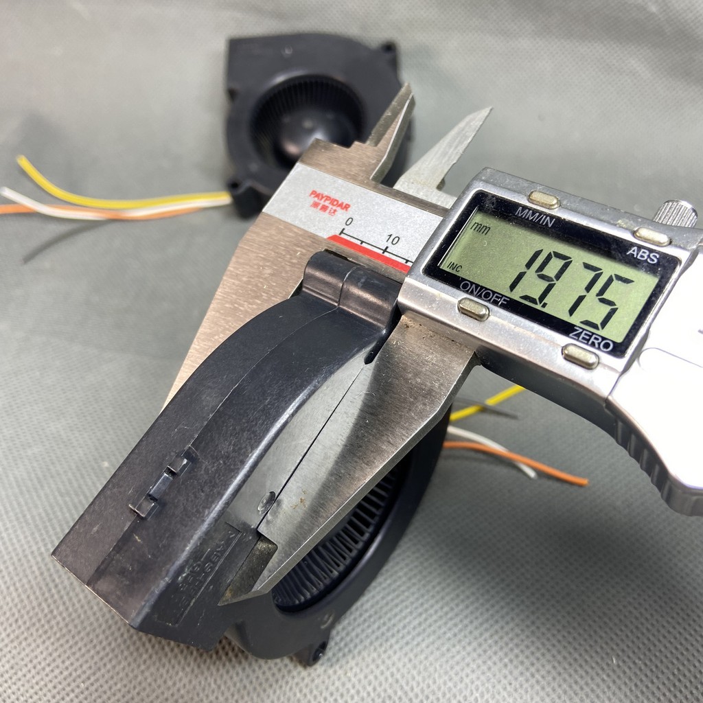 QUẠT SÒ 7 cm. Mỏng 2 cm SERVO. 12V 0.28A. E0720H12B8YP-56