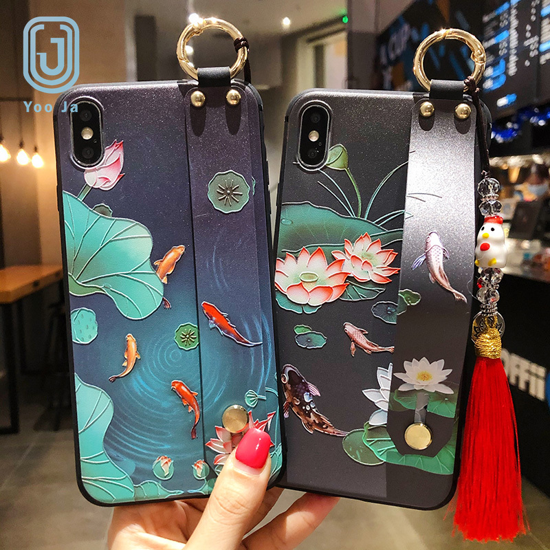 Ốp Điện Thoại Có Dây Đeo Cho Oppo R11 S R15 R17 F9 F11 Pro Reno 2 2z 2f | BigBuy360 - bigbuy360.vn