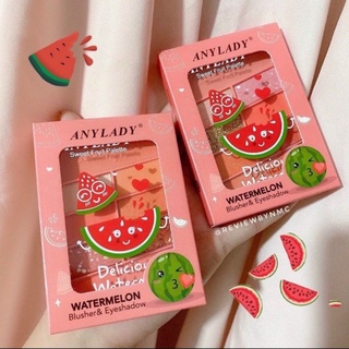Phấn mắt Any lady Sweet Fruit watermelon dưa hấu 8 ô🍉🍉