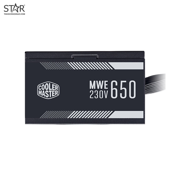 Nguồn Cooler Master 650W MWE 650 V2 80 Plus White (MPE6501ACABW)