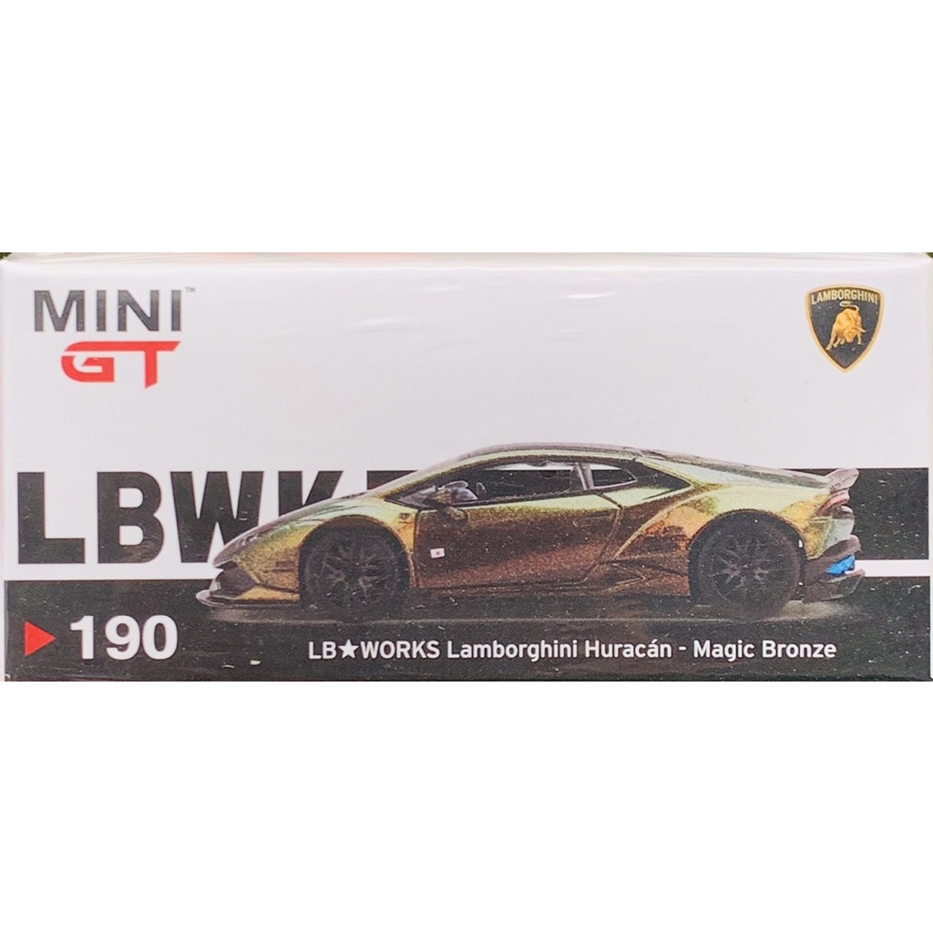 Hobby Store xe mô hình MiniGT Lamborghini Huracan LBWK Magic Bronze