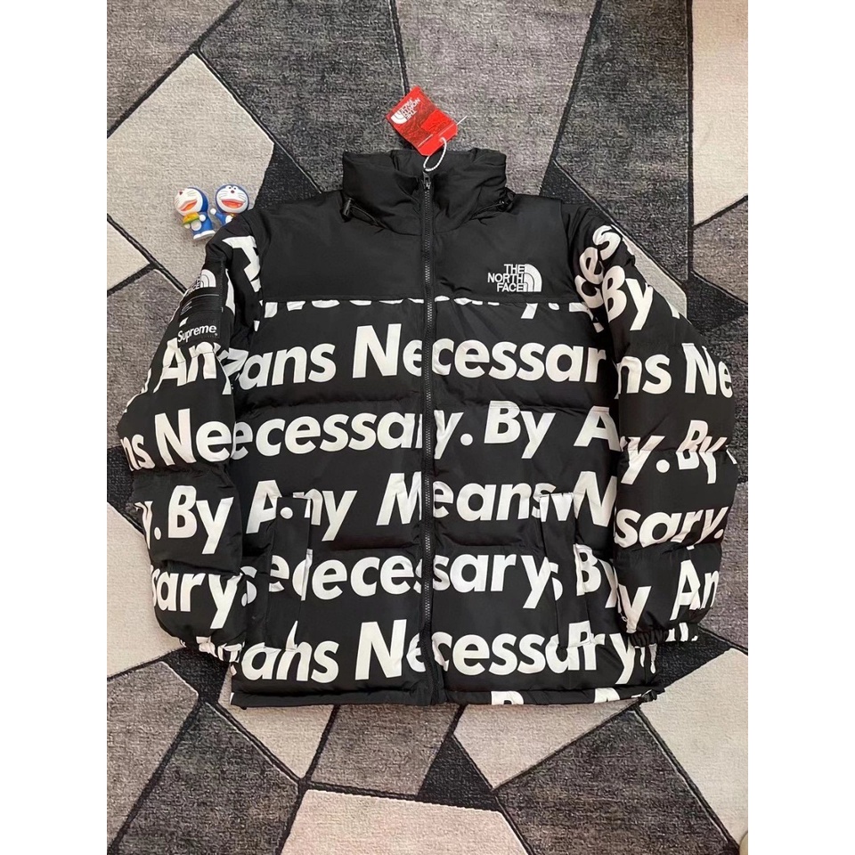 Áo khoác phao The North Face TNF x Supreme Necessary!