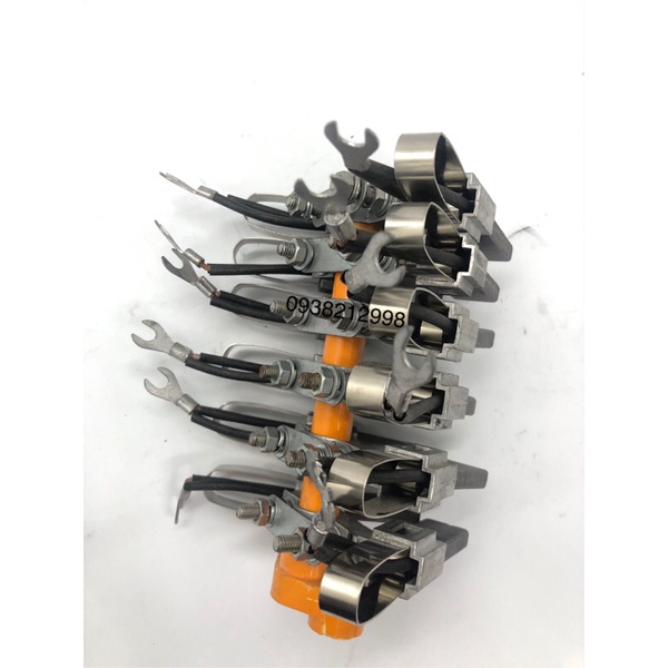 cổ góp điện + bộ chổi than trục65/110/180/6 pha