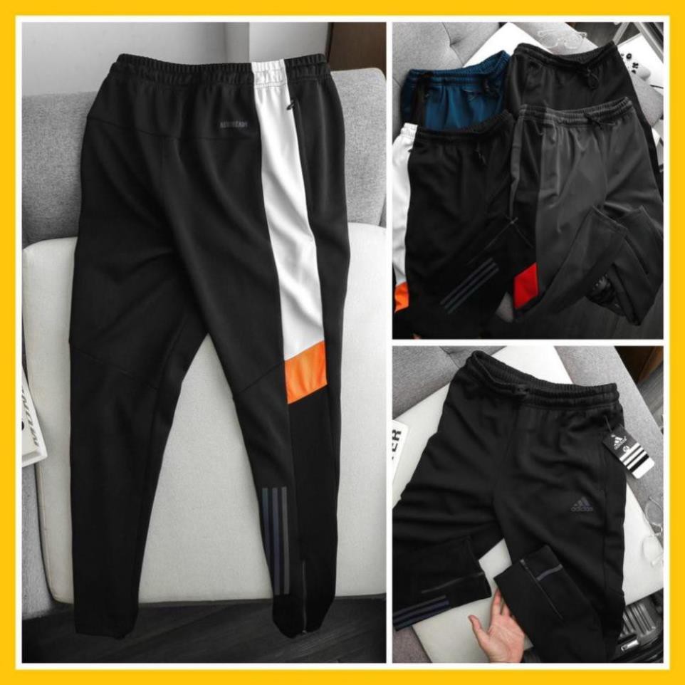 [LUX] Quần Thể Thao Nam [JOGGER] Vạch Xéo Khóa Zip Chân Cực Chất Tập Luyện, Chạy Bộ [ĐỒ TẬP]