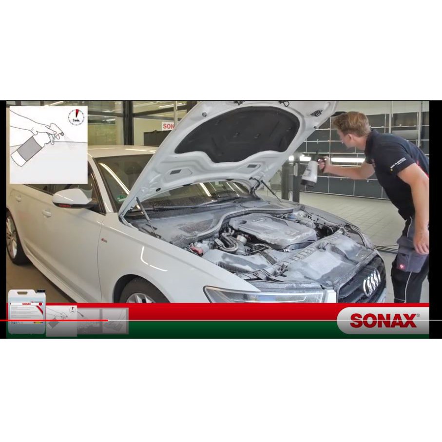 Sonax 627 Bình 1L- Dung dịch tẩy rửa các vết bẩn nặng trong và ngoài xe.