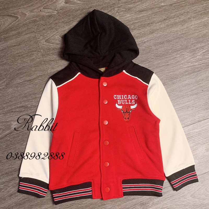 Áo bomber bóng chày Chicago Bull