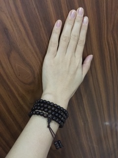 Tràng hạt gỗ mun 108 hạt 6 li