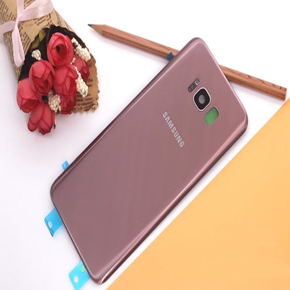 SAMSUNG Galaxy S7 S7 Plus G930F G935F Pin Nắp lưng Pin Nắp phía sau Vỏ hộp phía sau Thay thế ống kính Camera phía sau Ốp lưng kính phía sau