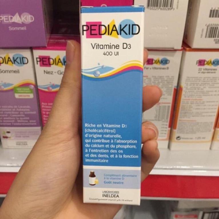 [chính hãng] Vitamin pediakid tăng đề kháng, pediakid ăn ngon, 22 vitamin, pediakid d3 cho bé