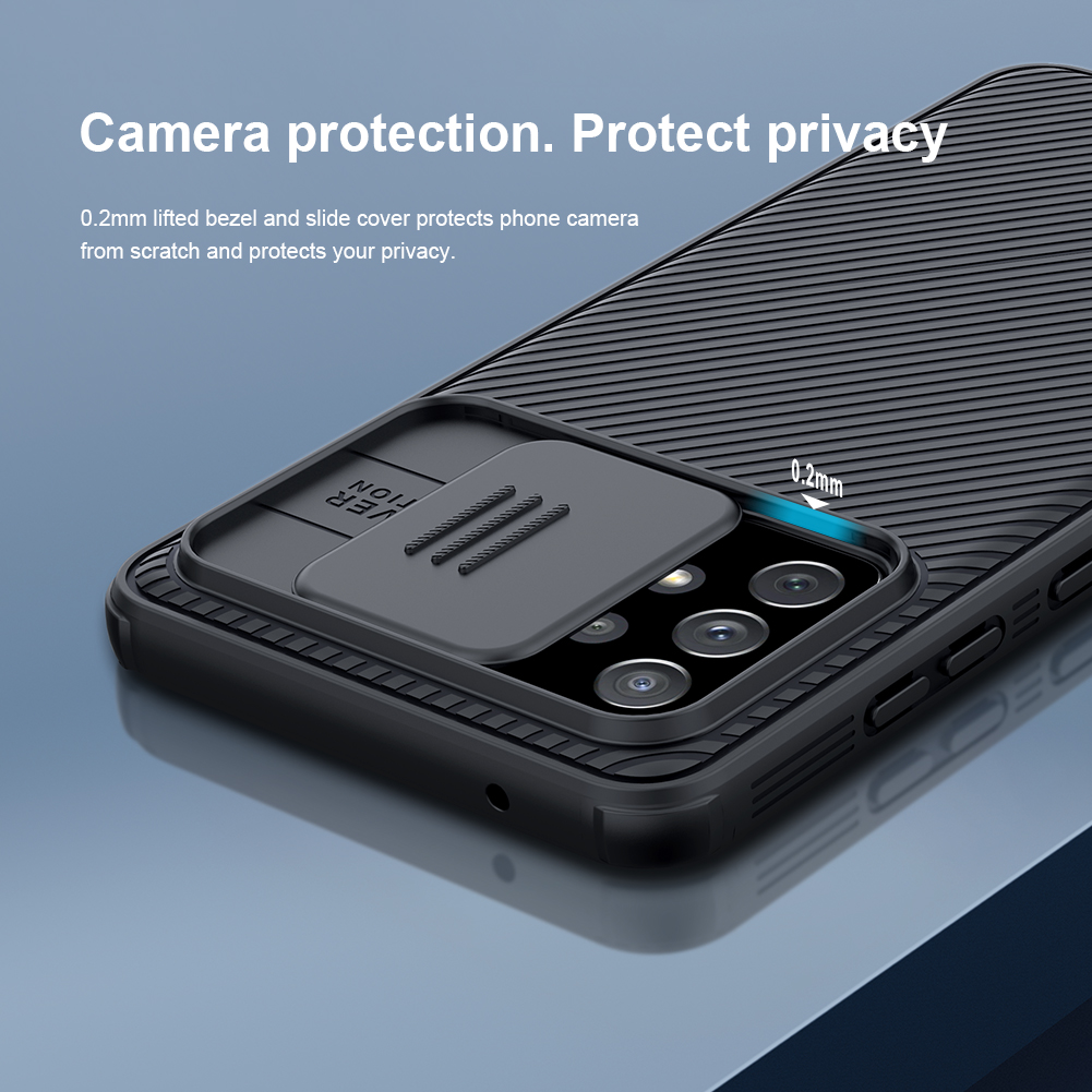 Ốp Điện Thoại Nillkin CamShield Pro Chất Liệu PC Cứng Có Nắp Trượt Bảo Vệ Camera Cho Samsung Galaxy A72 4G / A72 5G