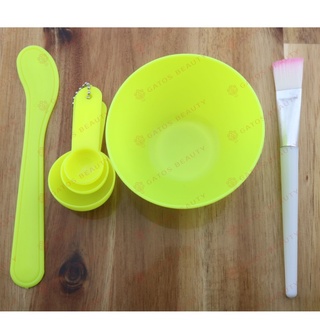 Bộ chén cọ, trộn đắp mặt nạ