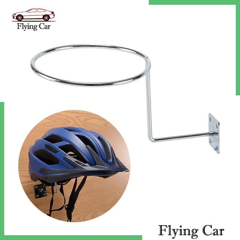 Giá Đỡ [Lzdjfmy2] Móc Treo Mũ Bảo Hiểm Gắn Tường Mạ Chrome Cho Xe Máy ATV