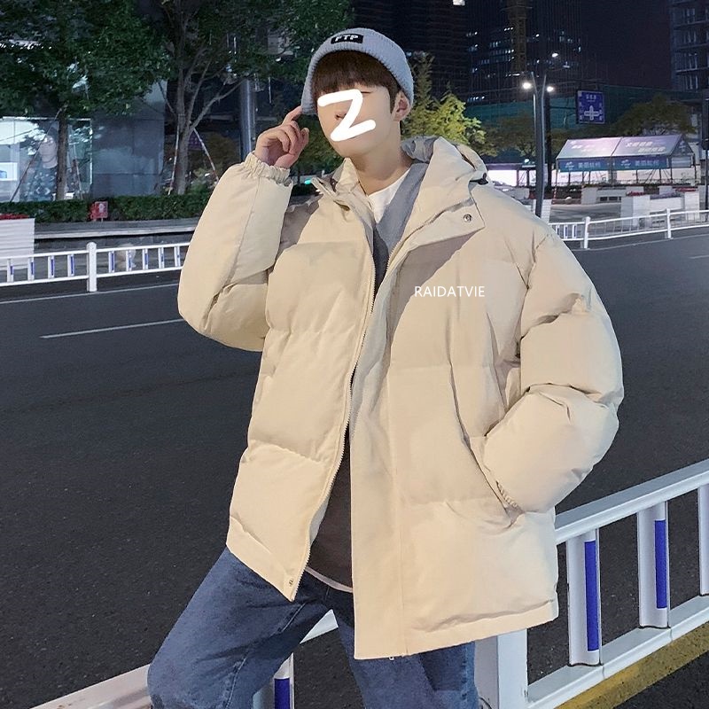 Áo phao nam hàn quốc có mũ ulzzang fom rộng hàng cao cấp